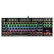 thumbnail image 1 of Teclado Punk De 87 Teclas, Anillo Magnético, Cable Usb, Teclado Con Retroiluminación Colorida Y Patrón De Grietas Cateissary EL013789-01, 1 of 4