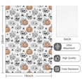 thumbnail image 2 of 4 Pcs Funny Kitchen Towels,White Halloween Skull Pumpkin Spider Pattern Microfiber Dish Towels,Kitchen Tea Towels,Kitchen Towel Set (18" X 26"), 2 of 7