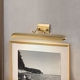 thumbnail image 2 of Lucas McKearn Winchfield Large Picture Light in Aged Brass, 2 of 5