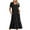 Black formal dresses for women, variant on up to 60% off Gifts Usmixi Formal Dresses for Women Casual Empire Waist Loose Flowy Ruffle Swing A Line Pocket Long Dresses V-Neck Short Sleeve Solid Summer Maxi Dress Navy s