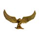 thumbnail image 1 of Estatua de ángel para decoración del hogar, delicada obra de arte, figura de ángel para interior y exterior. Oro, 1 of 9