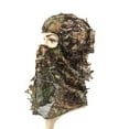 thumbnail image 4 of Ghillie Camouflage Leafy Hat Full Face Cover Headwear Turkey Camo Hunter Hunting Accessories, 4 of 6