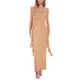 thumbnail image 1 of Vestido PRETTYGARDEN 2025 Verano Maxi Sin Mangas con Volantes M, 1 of 8