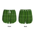 thumbnail image 3 of Balery American Football Field Pantalones cortos deportivos para mujer con forro y dos bolsillos, elásticos, para entrenamiento, gimnasio, yoga-XX-Large, 3 of 7