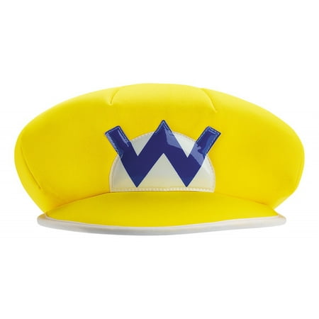 Mario and Luigi Adult Costume Accessory Wario Hat