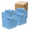 thumbnail image 5 of Arkwright Microfiber Cleaning Cloths (Bulk Case of 180), 16x16, Reusable, Blue, 5 of 7