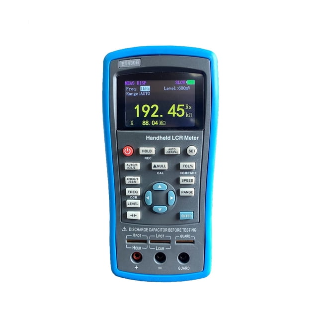 Handheld LCR Digital Bridge Capacitance Inductance Resistance Tester Professional LCR Meter LCR Tester ,Easy to Use