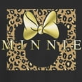 thumbnail image 2 of Junior's Mickey & Friends Leopard Square Minnie Graphic Tee Black Small, 2 of 3