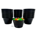 thumbnail image 5 of Empress 4 oz. BLACK Plastic Disposable Portion Souffle Container Food Cups with Lids (Pack of 50 Sets), 5 of 6