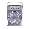 thumbnail image 1 of EDFBUYKRS Rafonie Portable Air Conditioner Fan USB Fan Portable Fan Quiet USB Battery Powered Fan Personal Air Cooler Fan For Your Nightstand Coffee Table, 1 of 2