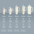 thumbnail image 5 of Tumbler with Handle and Straw 40 oz | Flowstate 3-Position Lid | Cup Holder Compatible for Travel | Insulated Stainless Steel Cup, 5 of 9