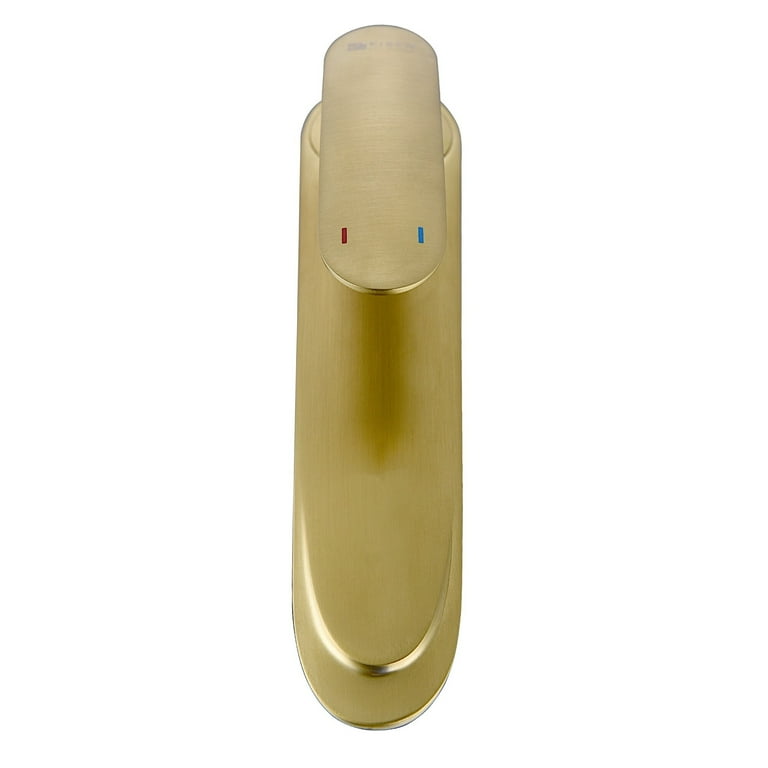 Eisen Home Brianna Single Handle 11-inch Bathroom Faucet Brushed