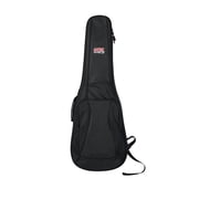 Gator Cases Rigid EPS Polyfoam Lightweight Electric Guitar Case w/ Straps, Black