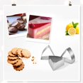 thumbnail image 3 of Stainless Steel Heat Resistant Baking Moulds Suitable Without Base for Mousse Cake Pastry Bread Pizza, 3 of 5