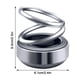 thumbnail image 3 of Colgante perfumado solar giratorio para coche | Difusor de aromaterapia de aleación de aluminio | Ambientador de 360° para el interior del vehículo, 3 of 3