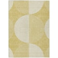 thumbnail image 2 of Addison Rugs Chantille Indoor/Outdoor Transitional Geometric Gold Machine Washable Rectangle Rug, 3' x 5', 2 of 8