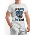 thumbnail image 2 of Playera gráfica Playera para para HombreI still play building blocks, fun racers, repair technician t-shirts Tee For Adult, Men, Women, Teen, Teenager, Adolescent, YouthFather's Day, Mother's Day, N, 2 of 8