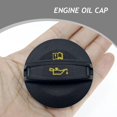 thumbnail image 4 of 1 PC Automotive Oil Cap, Engine System Oil Filling Port Replacement Modified Sealing Cap, Auto OEM Number 06K103485A Accessories, Compatible with Volkswagen and Audi Models (Black), 4 of 6