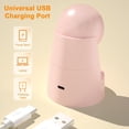 thumbnail image 4 of ZOUSSIQI Portable Handheld Light Therapy Lamp USB Rotatable Angel Adjustable Mini Nail Art Lamp CA919-56771, 4 of 7