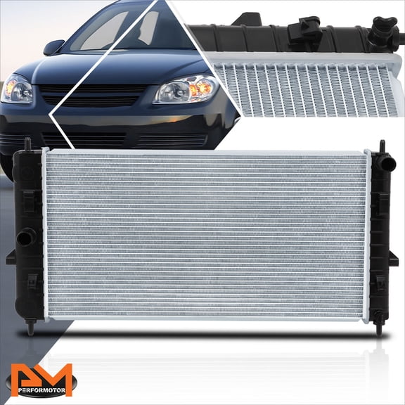 PM PERFORMOTOR Aluminum OE Style Radiator for 05-10 Chevy Cobalt/Pontiac G5 2.2L/2.4L DPI-13042