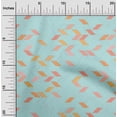 thumbnail image 2 of oneOone Rayon Sky Blue Fabric Geometric Craft Projects Decor Fabric Printed By The Yard 56 Inch Wide-ZI, 2 of 5