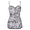 Grey Dot, variant on Womens One Piece Bathing Suit Tummy Control Swimsuit Ruffle Swimdress with Panty