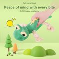 thumbnail image 3 of Methold Adorable mascota morder juguete Animal dentición masticar muñeco de peluche hogar jardín Patio juguetes chirriantes alivio de Suministros para perros, 3 of 6