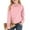 3# Pink, variant on Girls Polo Shirts Long Sleeve School Uniform Classic Collared Top Red 9-10Y