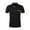 Black, variant on IYTR Short Sleeve Shirts For Men Solid Color Classic Tshirt Mens T Shirts Business Casual Lapel Button Loose Fashion Leisure Blouses(Black,XXL)