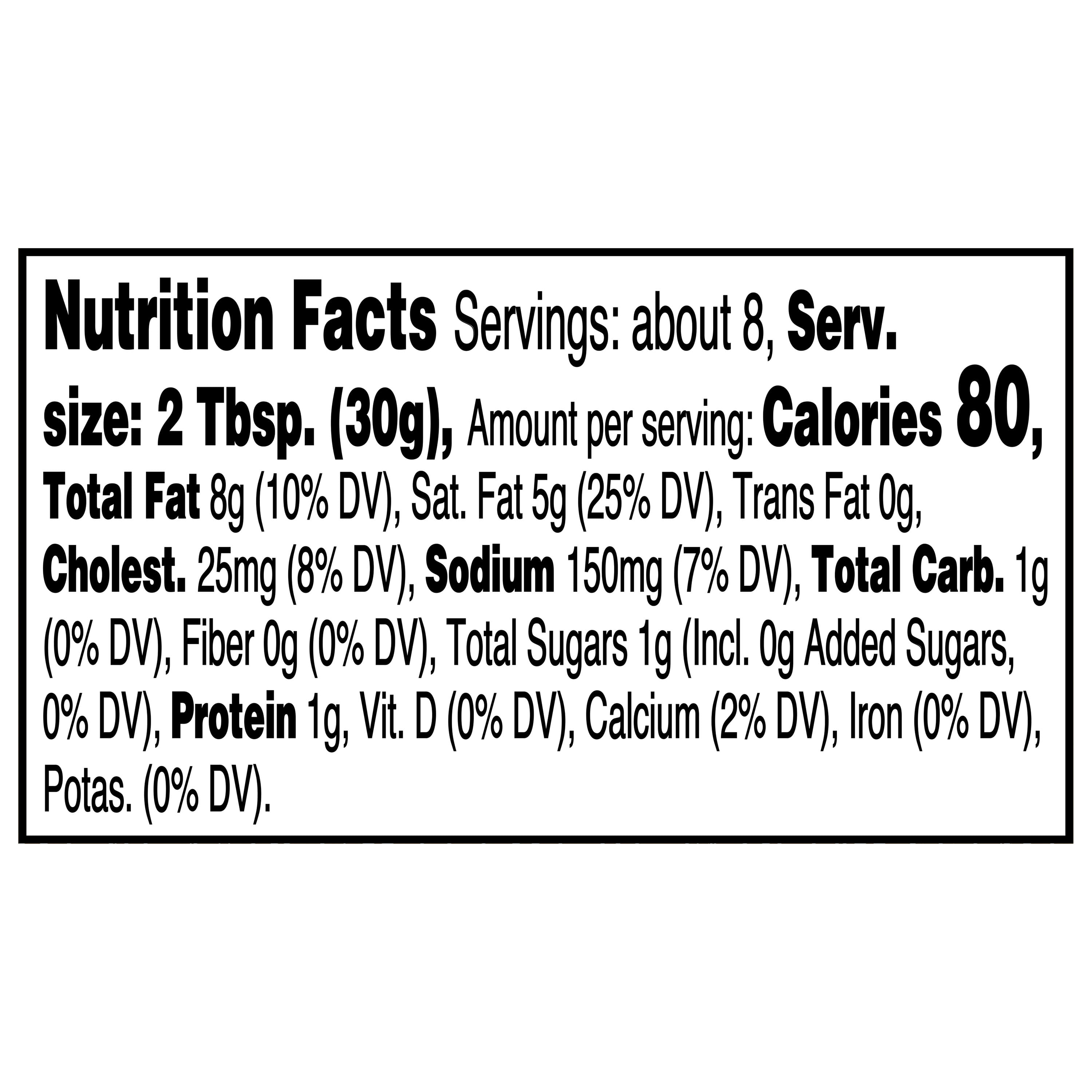 Great Value Garden Vegetable Cream Cheese Spread, 8 oz Tub (Refrigerated)