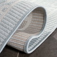 thumbnail image 5 of SAFAVIEH Martha Stewart Amera Indoor Floral Bordered Indoor/Outdoor Area Rug, Aqua/Cream, 5'5" x 7'7", 5 of 8