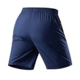 thumbnail image 3 of Men's Athletic Shorts 3 Pack Lightweight Quick Dry Shorts With Zipper Pockets for Running Gym, 3 of 6