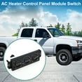 thumbnail image 2 of Panel de control climático HVAC A/C de Unique Bargains para Chevrolet Avalanche 1500 2500 2005-2006, 2 of 6