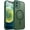 deep green, variant on Magnetic Case for iPhone 12 Mini, MagSafe Compatible, Black