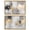Gold Frame, variant on Neutral Luxe Abstract Duo Canvas Print Boho Wall Decor by Art Remedy, Gallery Wrapped, 15 x 10