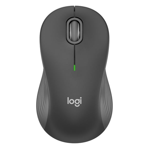 Logitech Signature M550 L Full Size Wireless Mouse - For Large Sized Hands, 2-Year Battery, Silent Clicks, Bluetooth, Multi-Device Compatibility - Graphite