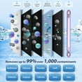 thumbnail image 4 of PureDrop RTW5U Reverse Osmosis RO Water Filter System with UV Filter, Ultraviolet Under Sink RO Water Filtration System, 6 Stage UV Under Sink RO Water Filter with Faucet, TDS Reduction, White, 4 of 8