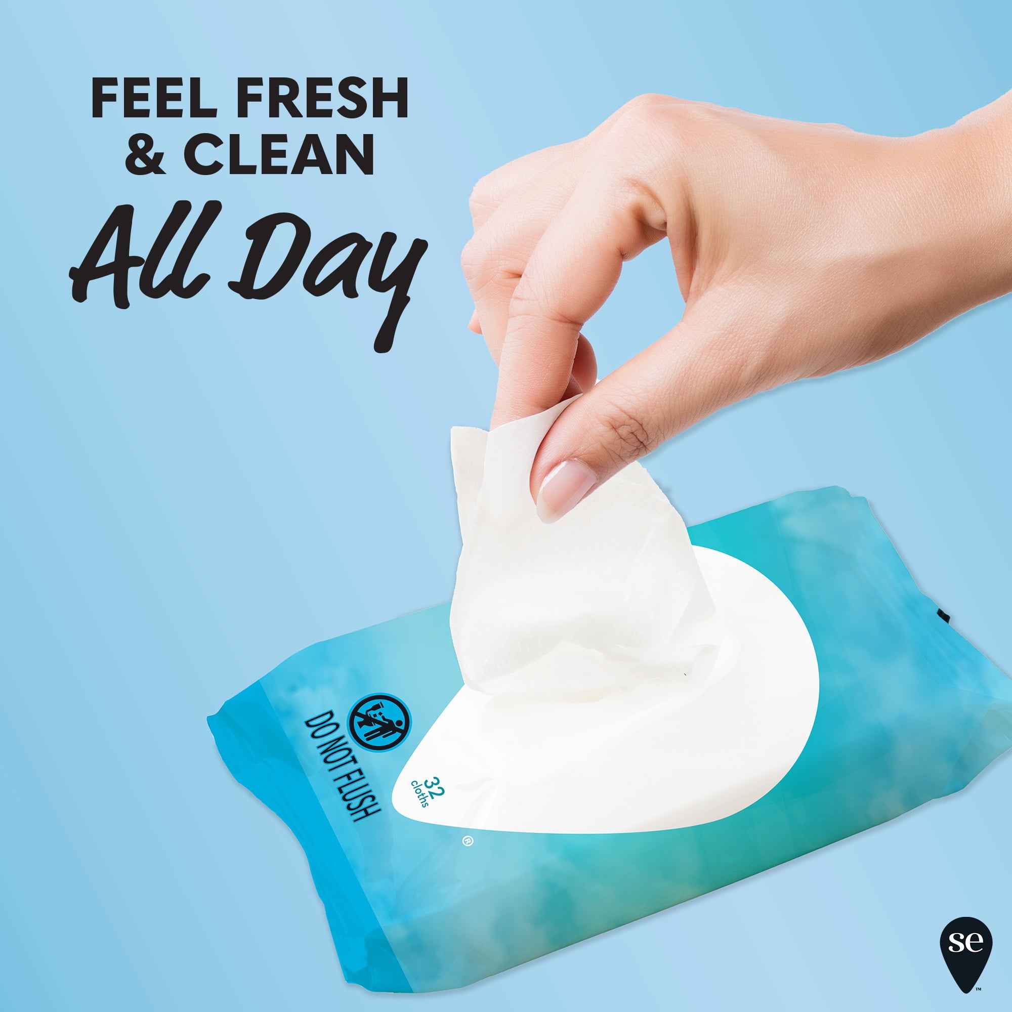 (2 pack) Summer’s Eve Fragrance Free Gentle Daily Feminine Wipes, 32 Ct