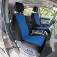 thumbnail image 6 of For 2018–2023 Honda Odyssey FH Group Neoprene Custom Fit Waterproof Car Seat Covers - Front Blue, 6 of 6