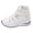 White, variant on Orthopedic Sneaker Sandals for Women 2026 Comfortable Lightweight Side Zipper Wedge Hollow out Platform Chunky Wedges Casual Shoes,Black Size 7