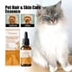 thumbnail image 5 of Suero para el cuidado de la piel de 30ml, esencia Natural para el cuidado de la piel de las mascotas, suero para el cabello de mascotas, cuidado de la salud de las mascotas, 5 of 9