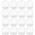 thumbnail image 6 of RENACLIPY Transparent Candy Holders, Plastic Sweet Jars for Tea and Snacks, Compact Design, 20Pcs, 6 of 7