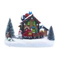 thumbnail image 1 of 1Pc Micro Luminous House Decor Christmas Desktop Adornment Chic Resin Craft, 1 of 1