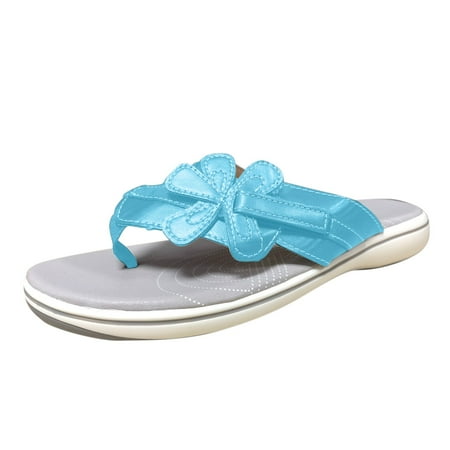 

Youmylove Fashion Comfortable Flower Spring Flat Casual Summer Sandals Women Flip Flops Slipper Stylish Female Cozy Daily Walking