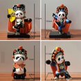 thumbnail image 2 of GHSDFBB Statue Decorations Chinoiserie Sichuan Opera Face Changing Panda Peking Opera Facial Makeup Decoration Cartoon Feature Gift Home Decoration Dining Room Decoration Home Decor Object (Colo, 2 of 3