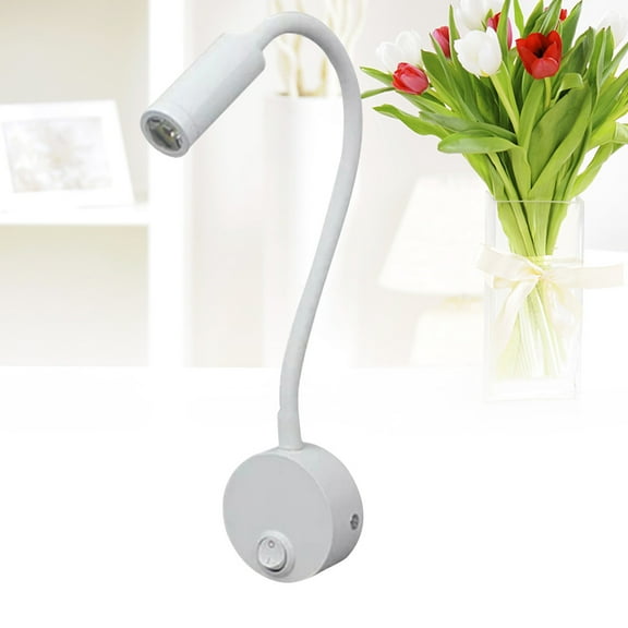 LABSERRON Led Lamp White Flexible Hose Wall Mounted Hotel Use 1Set 98.4x25.6x110.2in