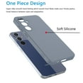 thumbnail image 5 of For Samsung Galaxy S25 FE Case Silicone Cover, Tekcoo Shockproof Rugged Soft Gel Rubber Ultra Slim Protective Cover Anti-Scratch Microfiber Lining Cute Phone Case for Galaxy S25 FE - Gray, 5 of 9