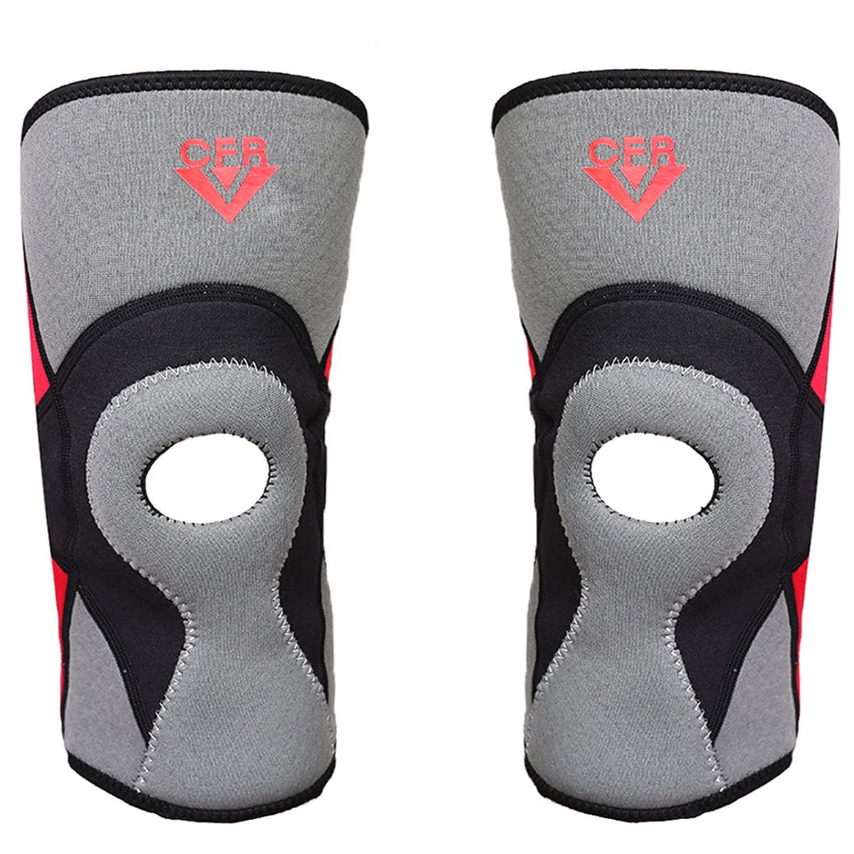 CFR Sports Knee Support Breathable Compression Knee Brace for Athletes Medical Grade Compression Lightweight Moisture Wicking Breathable and Washable Single