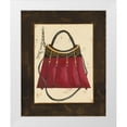 thumbnail image 3 of Sophie Devereux 12x14 White Modern Wood Framed Wall Art Titled - Fashion Purse I, 3 of 5