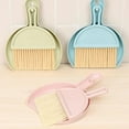 thumbnail image 7 of Small Dustpan and Brush Set, Mini Dustpan and Brush Whisk Broom and Dust Pan Tiny Cleaning Broom Mini Hand Broom for Table, Desk, Keyboard Pet Nest, set of 1, Multicolor(Blue,8x6.3"), 7 of 7